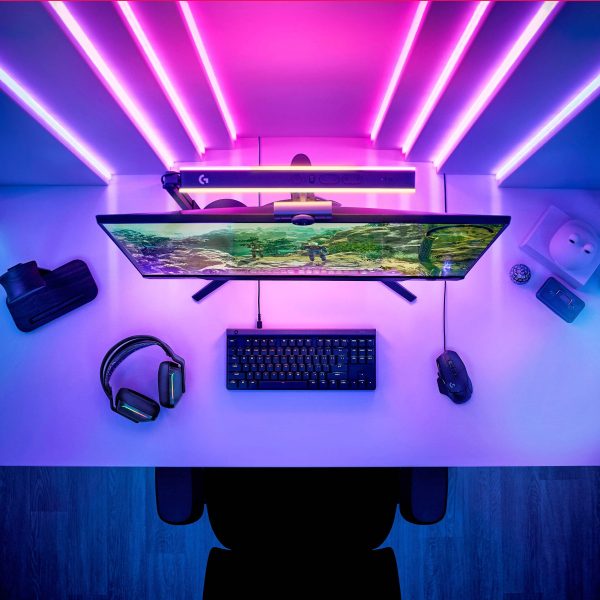 Logitech G515 LIGHTSPEED TKL Keyboard with RGB Tactile Switch Black-9