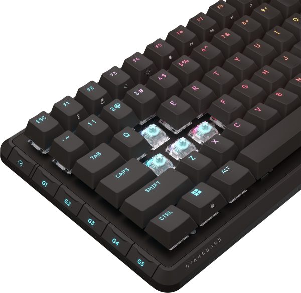 CORSAIR VANGUARD PRO 96 RGB Magnetic Hall Effect Keyboard Black-16