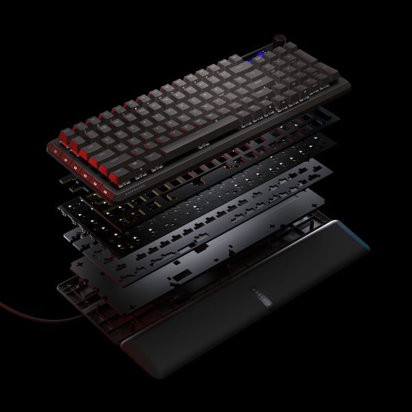 CORSAIR VANGUARD PRO 96 RGB Magnetic Hall Effect Keyboard Black-30