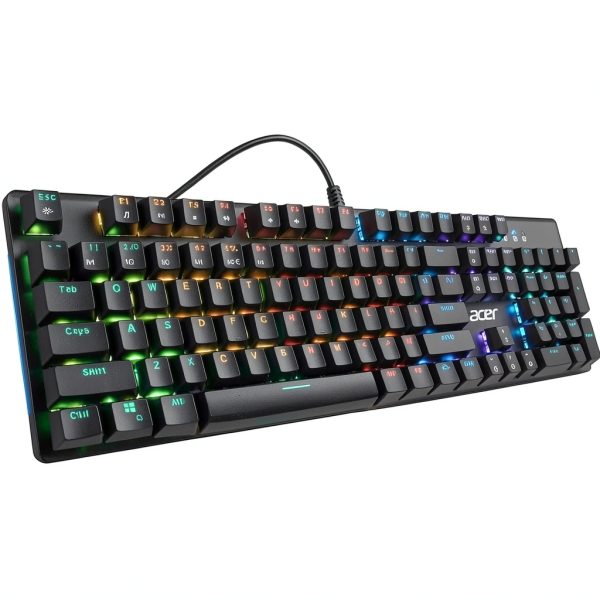 Acer - Nitro NKW202 Full-size Wired Mechanical Gaming Keyboard - Black-0