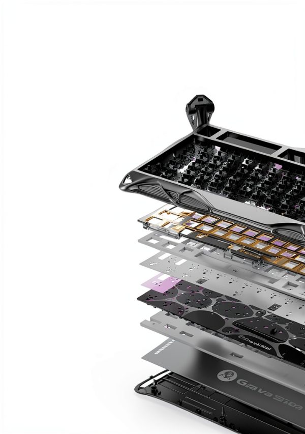 GravaStar Mercury K1 Pro 75% Wireless Keyboard Cyberpunk-6