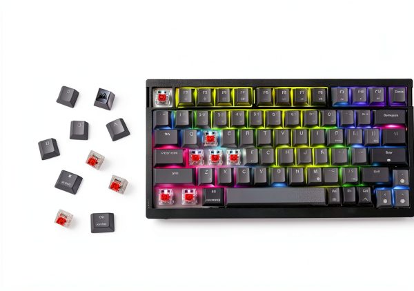CORSAIR K65 PLUS Wireless Keyboard - Hot Swappable Red Switch --19