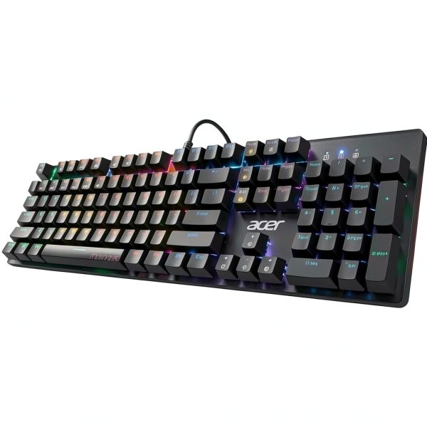 Acer - Nitro NKW202 Full-size Wired Mechanical Gaming Keyboard - Black-1