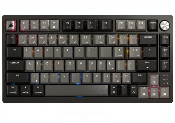 CORSAIR K65 PLUS Wireless Keyboard - Hot Swappable Red Switch --0