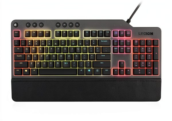 Lenovo Legion K500 Full-Size RGB Mechanical Gaming Keyboard Black-0
