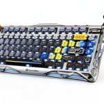 GravaStar - Mercury K1 Pro 75% Wireless Mechanical Gaming Keyboard - Interstellar Silver-0