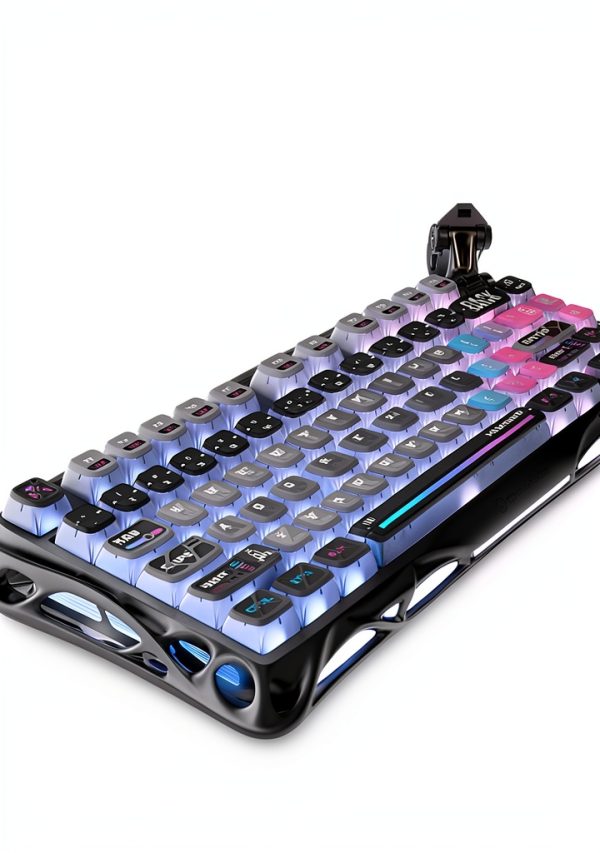 GravaStar Mercury K1 Pro 75% Wireless Keyboard Cyberpunk-5
