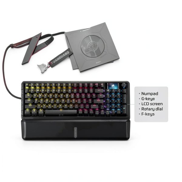CORSAIR VANGUARD PRO 96 RGB Magnetic Hall Effect Keyboard Black-3