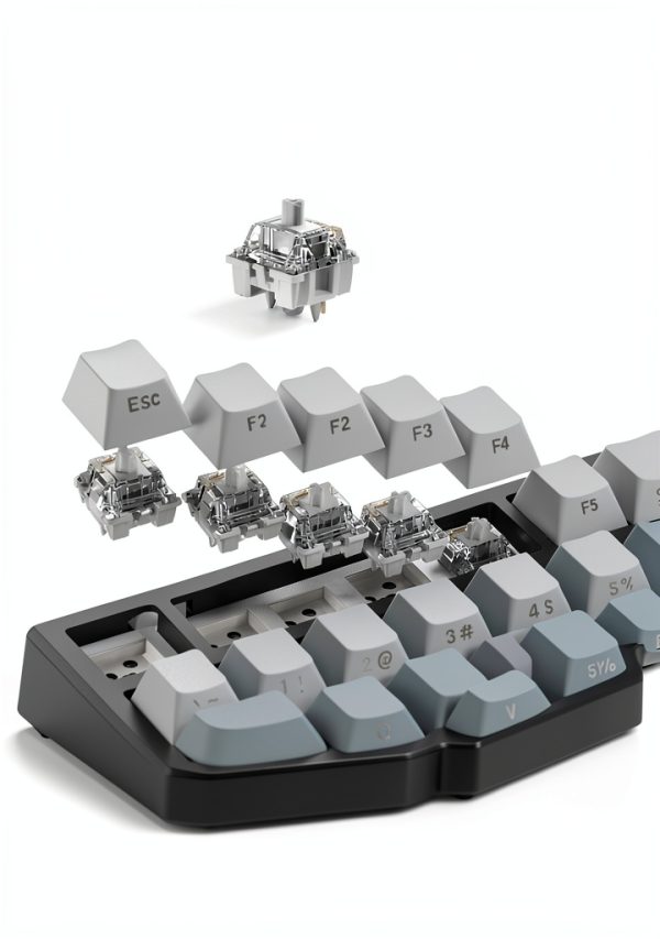 Womier X98 Wireless 98% mechanical keyboard with RGB backlit Number-3
